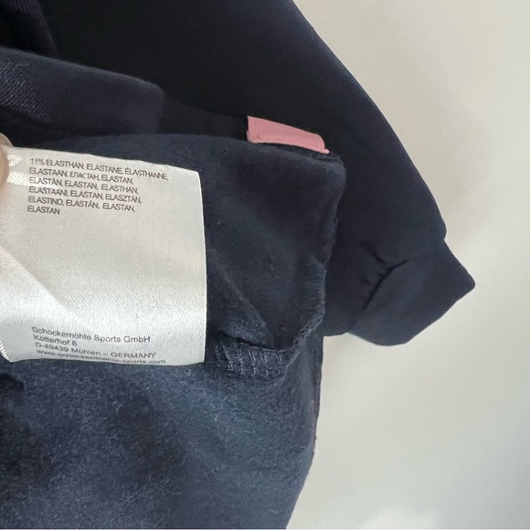 Shockemohle Navy Studded Embroidered Aluna Long Sleeve Top - Picture 7 of 9